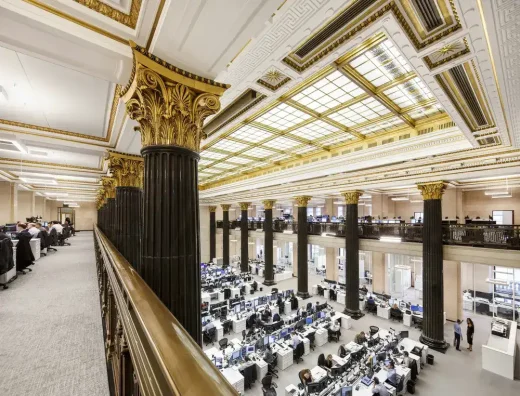 National Bank Trading Floor Montreal, Quebec
