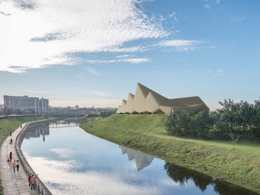 Science Island International Design Contest entry by SimpsonHaugh and Partners