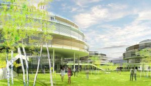 Albano University Campus building Sweden