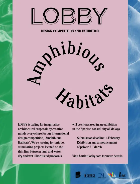 Amphibious Habitats Competition poster 2017