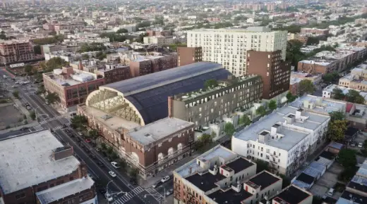 Bedford Union Armory in Crown Heights