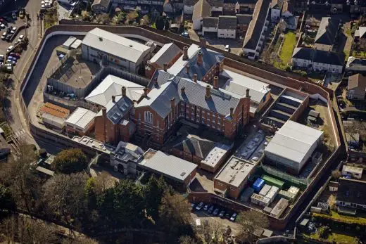 Dorchester Prison Aerial photo