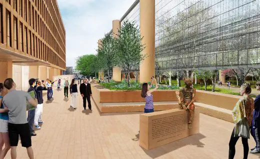 new Frank Gehry Eisenhower Memorial design