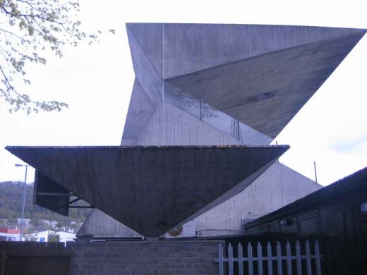 Gala Fairydean Stadium in Galashiels by Peter Womersley architect