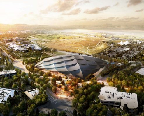 Google Campus Building Design in Mountain View