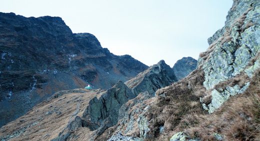 Lighthouse on Făgăraș Mountains