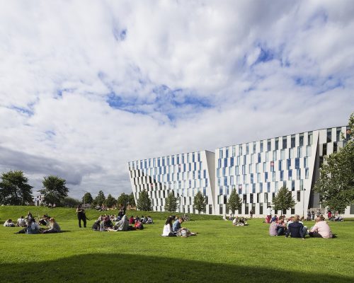 OP Financial Group Headquarters Helsinki design by JKMM Architects