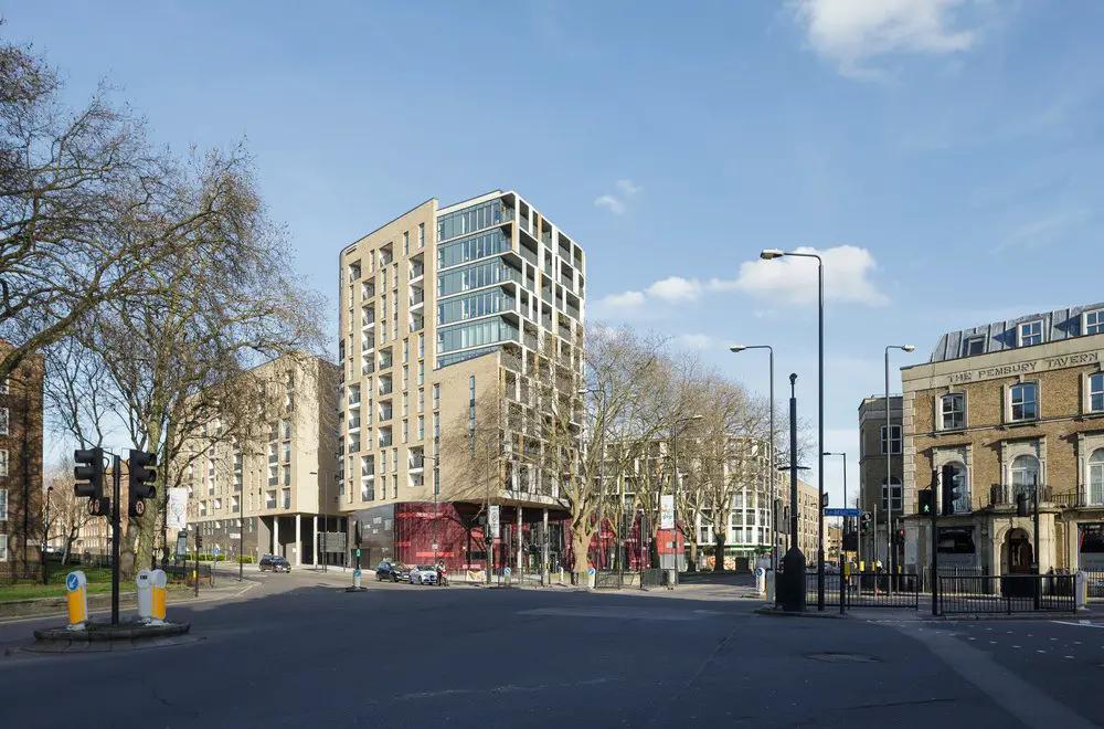 Pembury Circus in Hackney