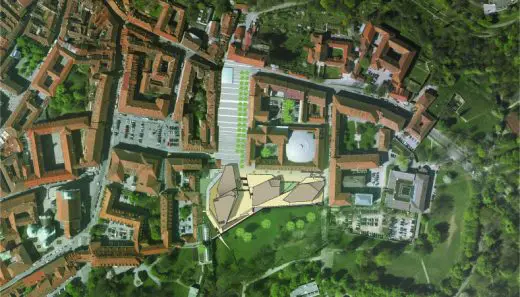 Pfauengarten Graz site plan