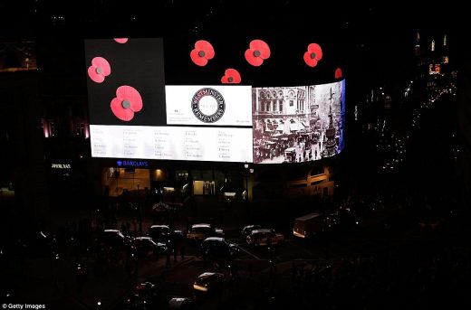 Piccadilly Lights in London