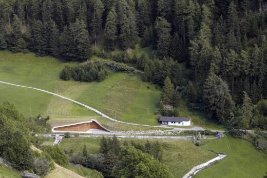 Punibach Hydroelectric Power Station Building South Tyrol