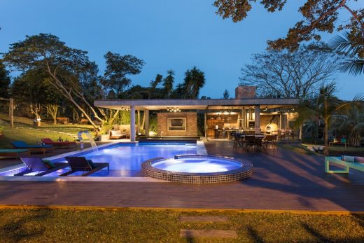 Tropical Pool House