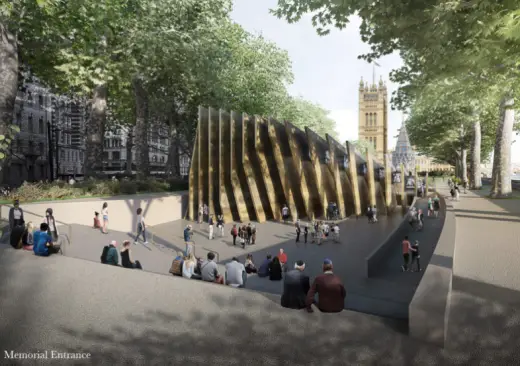 National Holocaust Memorial shortlisted design by Adjaye Associates