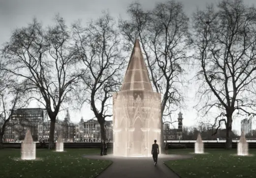 National Holocaust Memorial design by Caruso St John with artist Rachel Whiteread