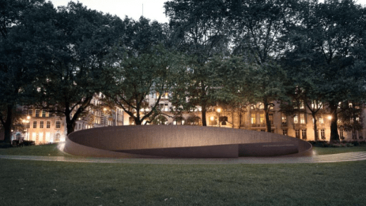 National Holocaust Memorial design by Diamond Schmitt Architects with Martha Schwartz Partners