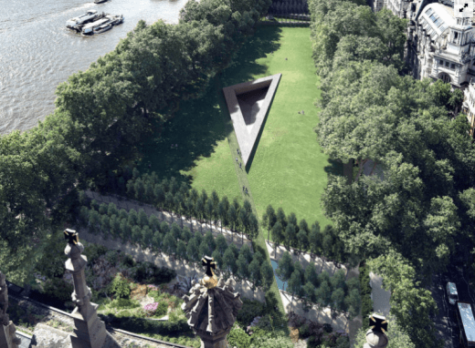 National Holocaust Memorial design by heneghan peng architects with Bruce Mau Design
