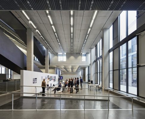 University of Greenwich atrium by Heneghan Peng Architects