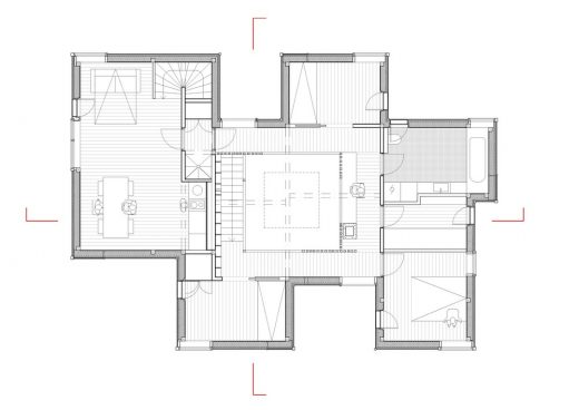 Villa Holtet in Oslo drawing