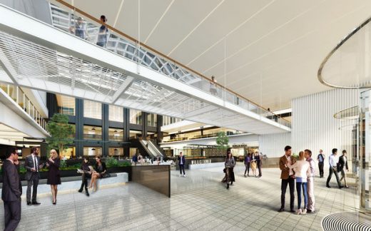 Willis Tower Building winter garden entrance