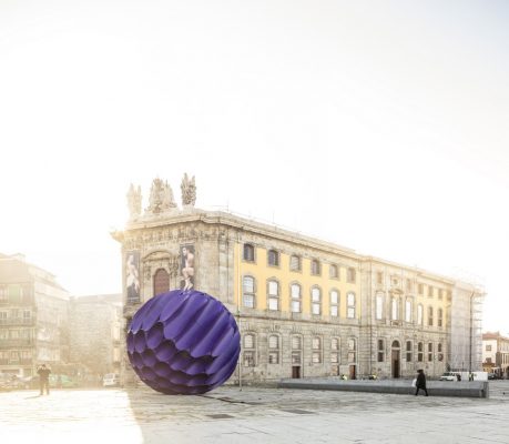 public sculptural installation project in Portugal design by FAHR 021.3