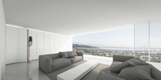 House in Hollywood Hills design by Fran Silvestre Arquitectos