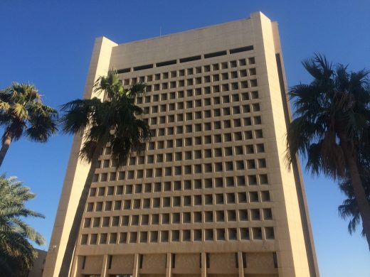 Building on Al Shuhada Street, Sharq