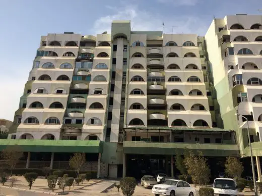 Modern housing in Kuwait City