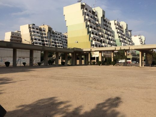 Modern housing in Kuwait City