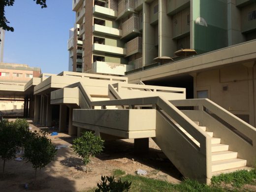 Modern housing in Kuwait City