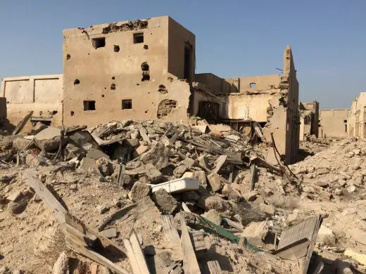 ruined building on Failakah Island