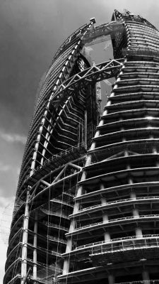 Leeza SOHO building by Zaha Hadid Architects in Beijing