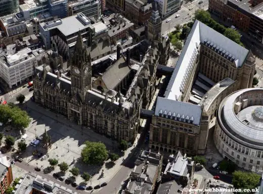 Manchester Town Hall Building by Alfred Waterhouse