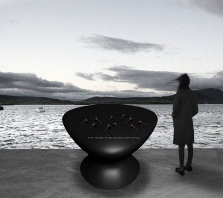 Memorial to those lost at sea, Valentia Island by McChesney Architects