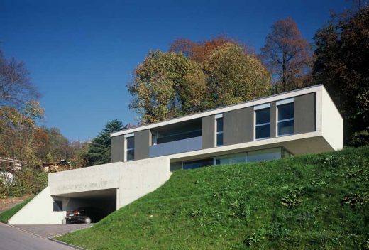 Nicola Probst Architects Rossinelli House, Lugano, Switzerland