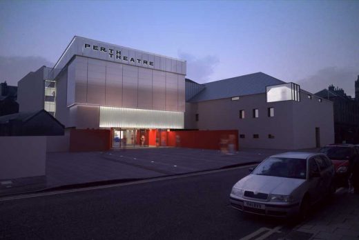 Perth Theatre Building design - Scottish Theatres architecture