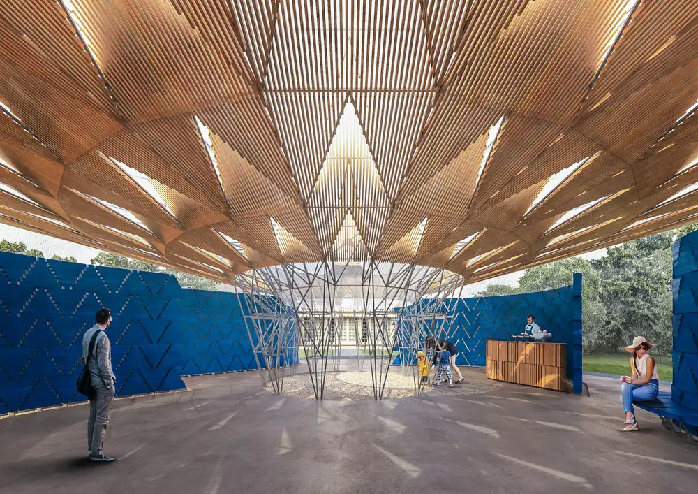 Serpentine Pavilion 2017 interior