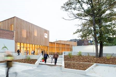 Wooden Supermarket in Liège