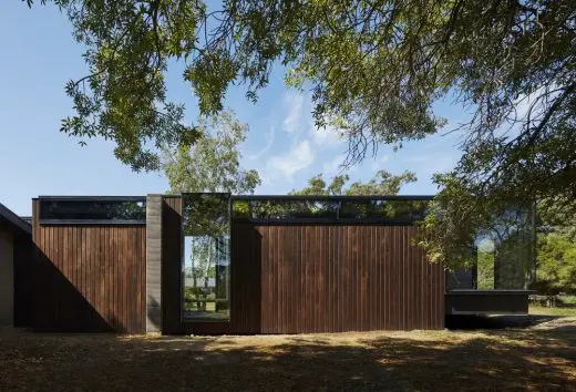 A Pavilion Between Trees