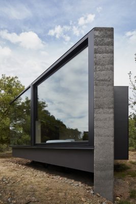 A Pavilion Between Trees