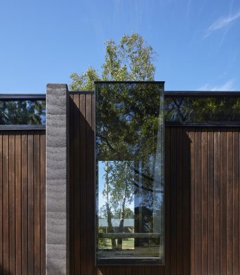 A Pavilion Between Trees