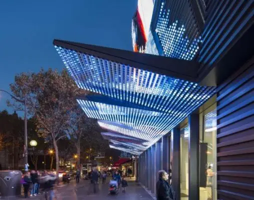 New Alesia Cinema in Paris Building