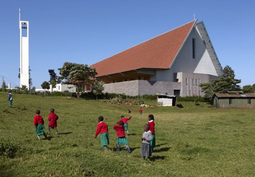 Catholic Cathedral in Kericho, Kenya building design by John McAslan + Partners