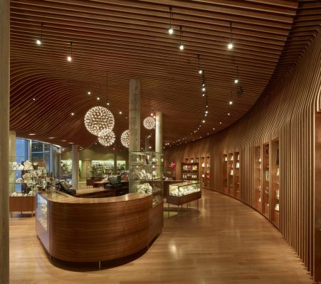 Crystal Bridges Museum Store by Marlon Blackwell Architect