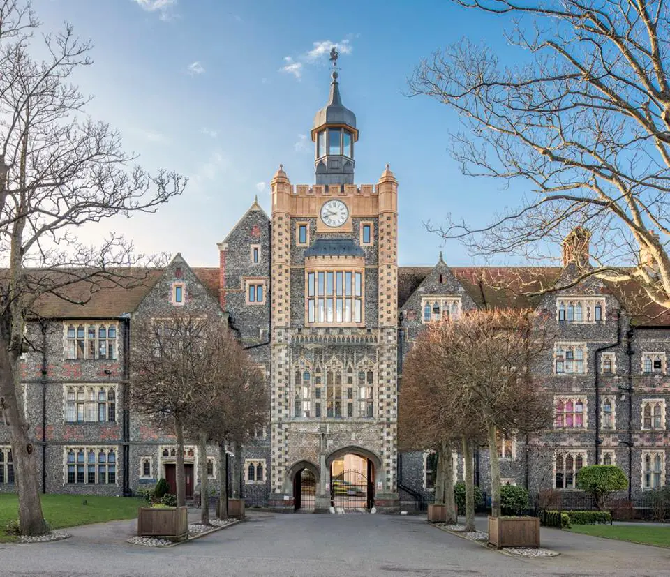 Entrance Tower, Brighton College, Brighton by Richard Griffiths Architects