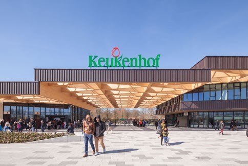 Grand Gatehouse for Keukenhof by Mecanoo