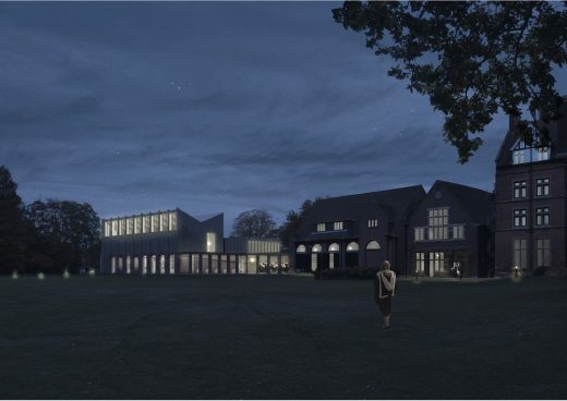 Homerton College Cambridge Competition design by Feilden Fowles architects