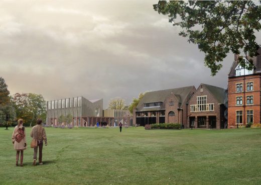 Homerton College Cambridge Competition design by Feilden Fowles architects
