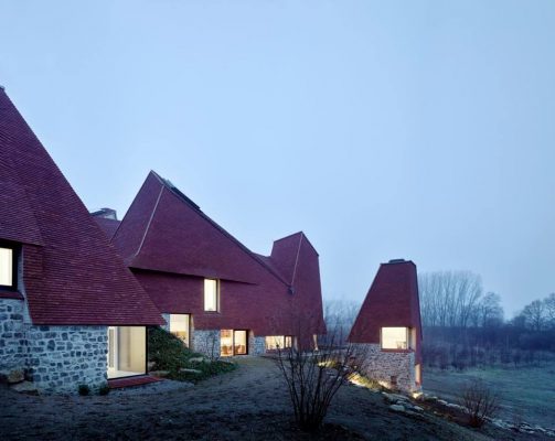 Private house, Kent by Macdonald Wright Architects with Rural Office for Architecture and Niall Maxwell