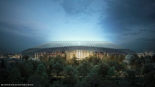 Herzog & de Meuron's Chelsea Stadium building design