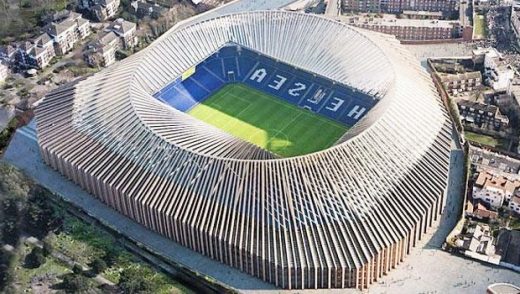 Herzog & de Meuron's Chelsea Stadium building design